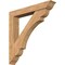 Ekena Millwork Olympic Traditional Smooth Bracket w/ Offset Brace, Western Red Cedar, 7 1/2"W x 48"D x 48"H BKT0806X48X48OLY01SWR - alternate 1